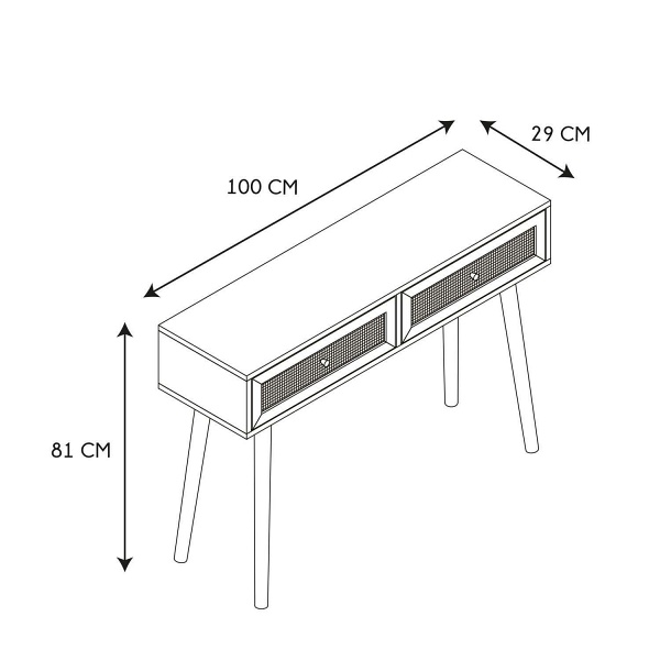 Konsola Bali naturalna ( Rozmiar: uniwersalny )