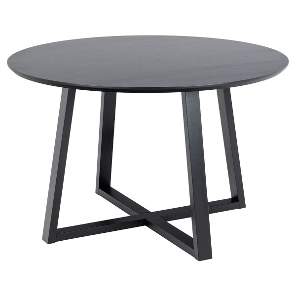 Stół Malika 120cm czarny ( Rozmiar: uniwersalny )