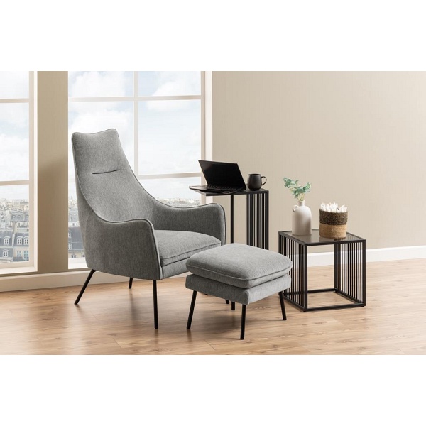 Stolik pomocniczy Strington czarny ( Rozmiar: uniwersalny )