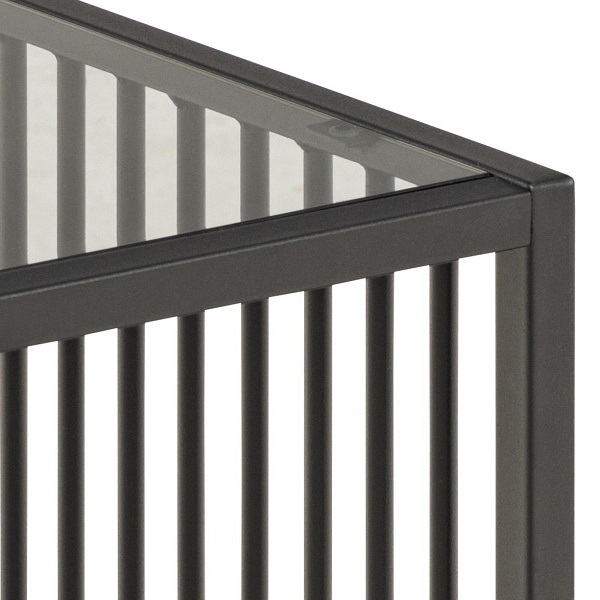 Stolik kawowy Strington czarny ( Rozmiar: uniwersalny )