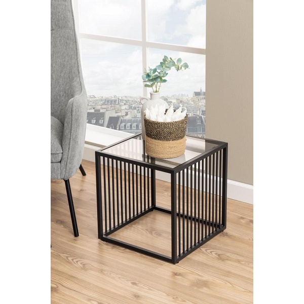 Stolik kawowy Strington czarny ( Rozmiar: uniwersalny )