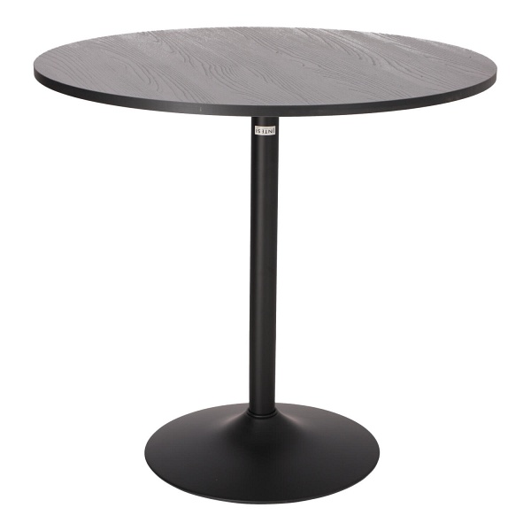 Stół Hvar 80cm czarny ( Rozmiar: uniwersalny )