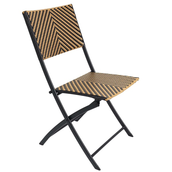 Krzesło składane Marron plecione ( Rozmiar: uniwersalny )