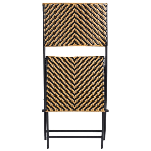 Krzesło składane Marron plecione ( Rozmiar: uniwersalny )