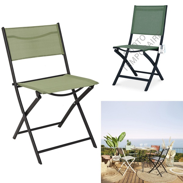 Krzesło Elba składane outdoor zielone ( Rozmiar: uniwersalny )