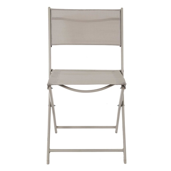 Krzesło Elba składane outdoor beżowe ( Rozmiar: uniwersalny )
