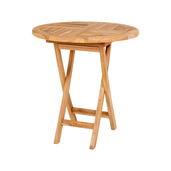 Stół składany Toledo 70 cm drewno tekowe - House Nordic