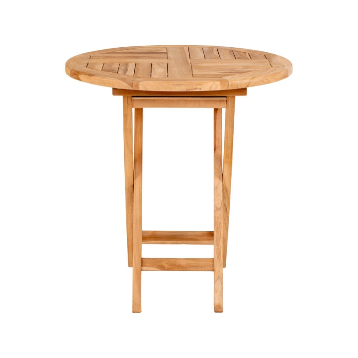 Stół składany Toledo 70 cm drewno tekowe - House Nordic
