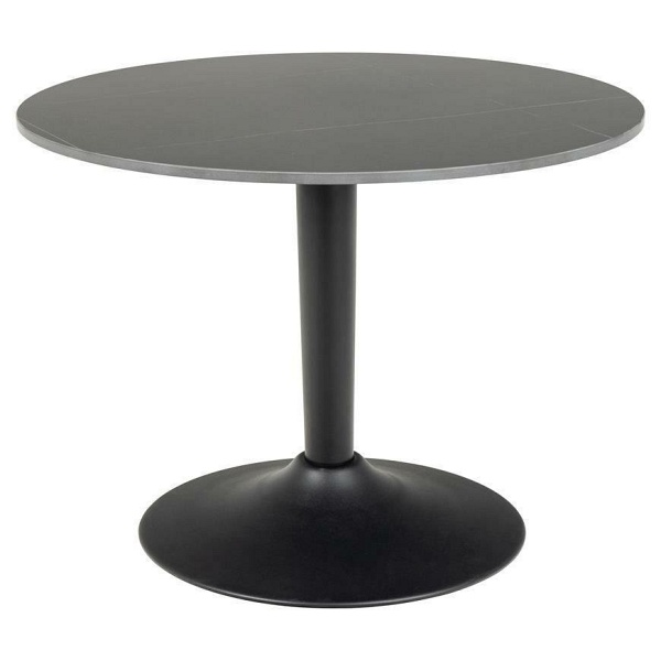 Stolik kawowy 90cm Malta czarny ( Rozmiar: uniwersalny )