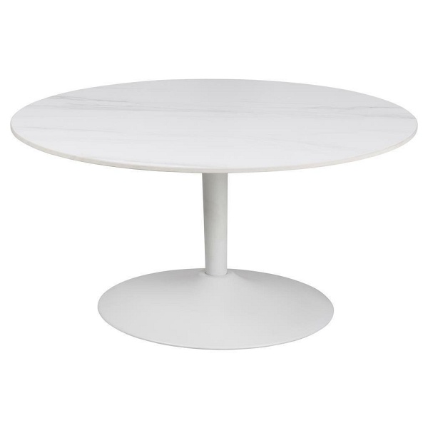 Stolik kawowy 60cm Malta biały ( Rozmiar: uniwersalny )