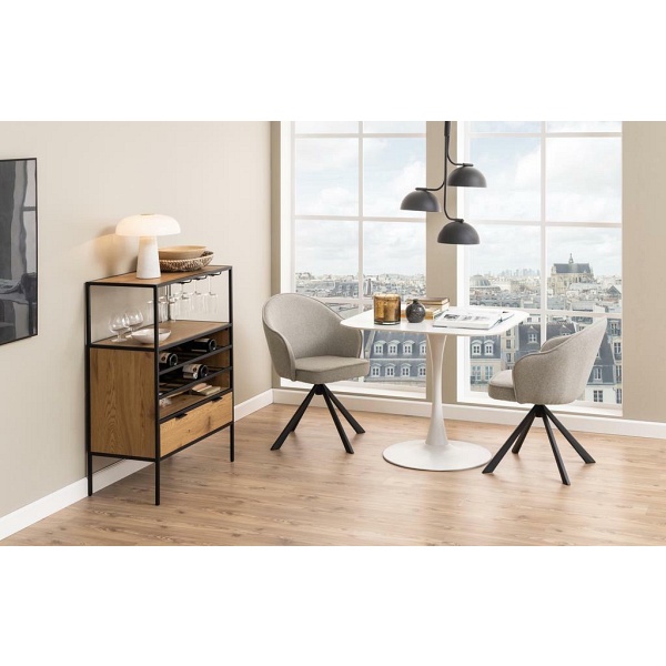 Szafka na wino Seaford ( Rozmiar: uniwersalny )