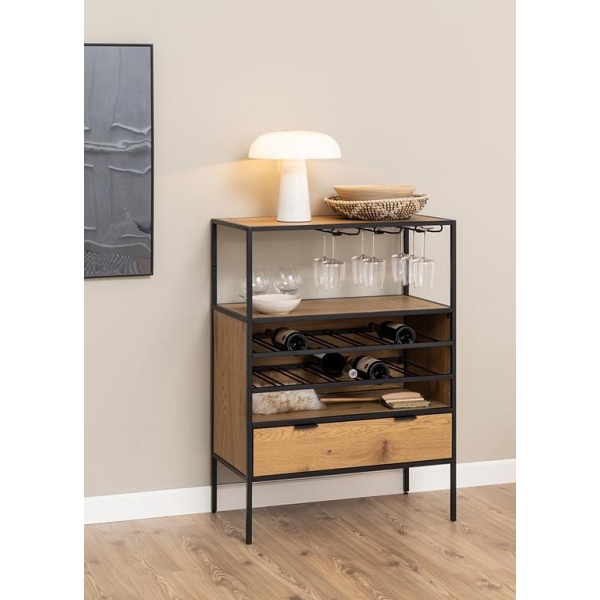 Szafka na wino Seaford ( Rozmiar: uniwersalny )