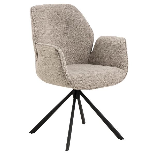 Krzesło obrotowe z podłokietnikami Aura Monza beżowe ( Rozmiar: uniwersalny )