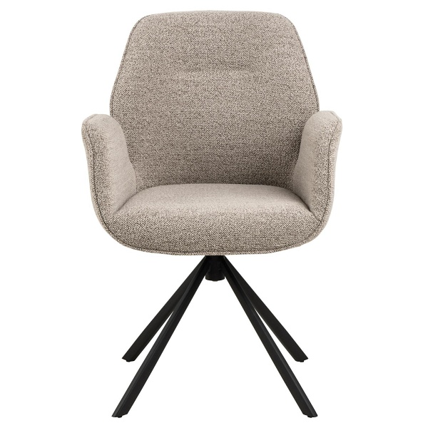 Krzesło obrotowe z podłokietnikami Aura Monza beżowe ( Rozmiar: uniwersalny )