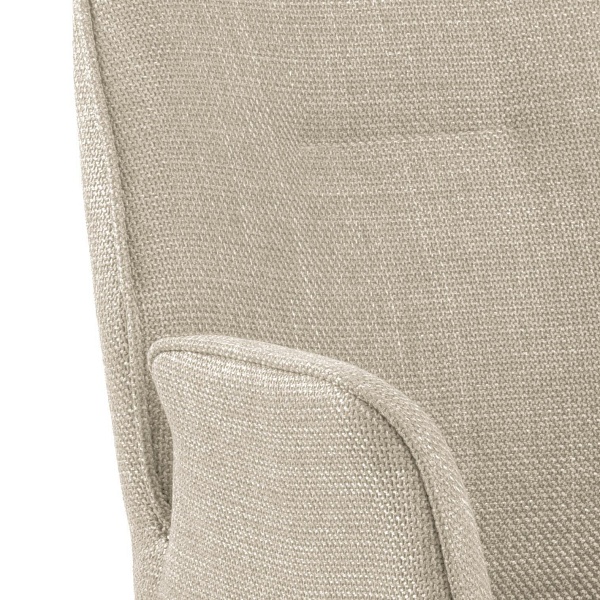 Krzesło obrotowe z podłokietnikami Aura beżowe ( Rozmiar: uniwersalny )