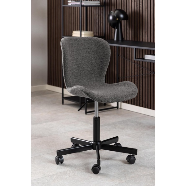 Fotel biurowy Batilda-A1 antracytowy ( Rozmiar: uniwersalny )