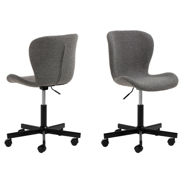 Fotel biurowy Batilda-A1 antracytowy ( Rozmiar: uniwersalny )