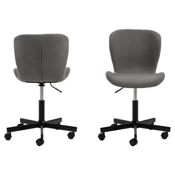 Fotel biurowy Batilda-A1 antracytowy ( Rozmiar: uniwersalny )