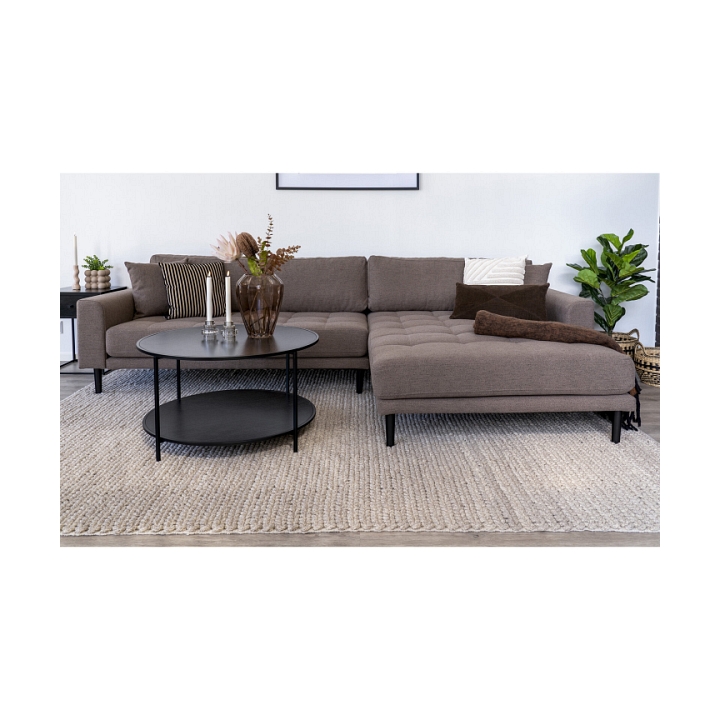 Stolik kawowy Vita czarny 80cm - House Nordic