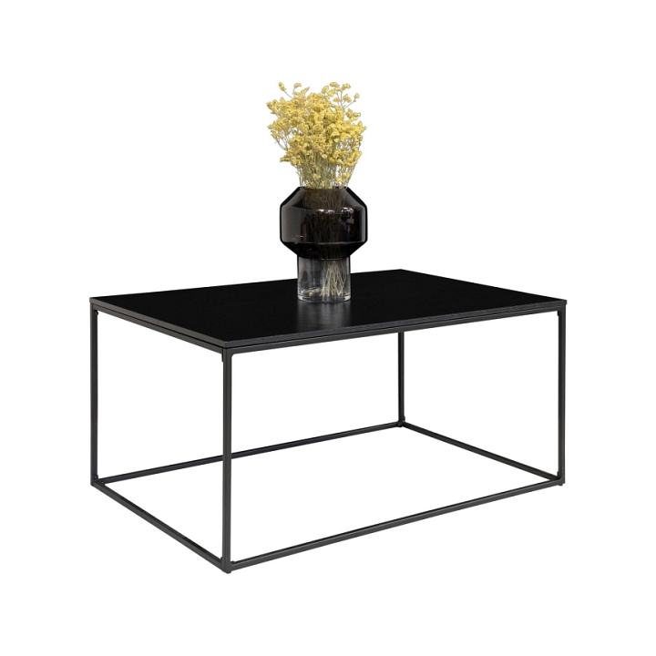 Stolik kawowy Vita czarny 60x90cm - House Nordic