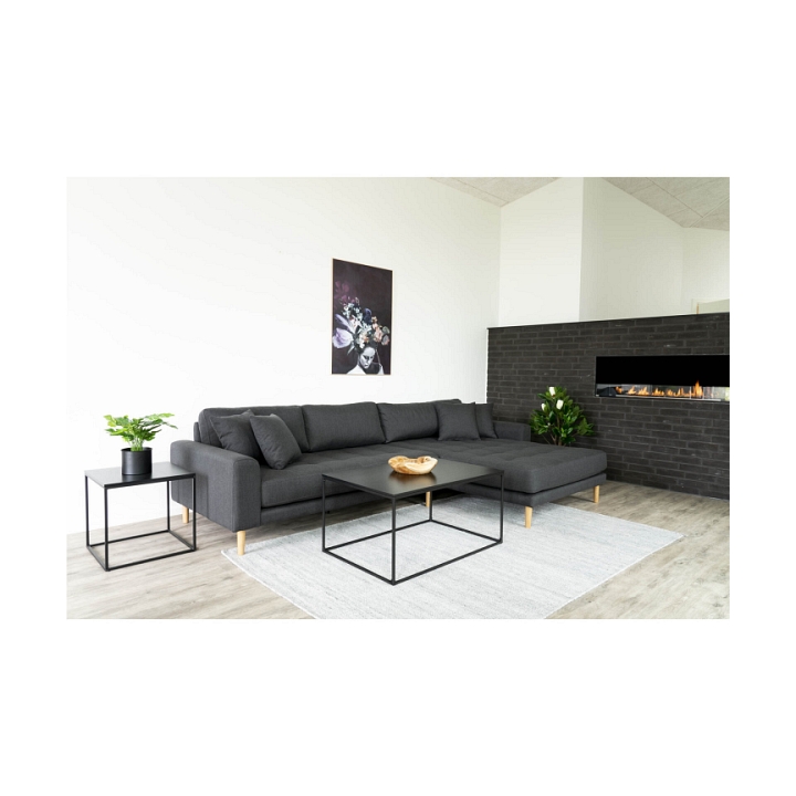 Stolik kawowy Vita czarny 60x90cm - House Nordic