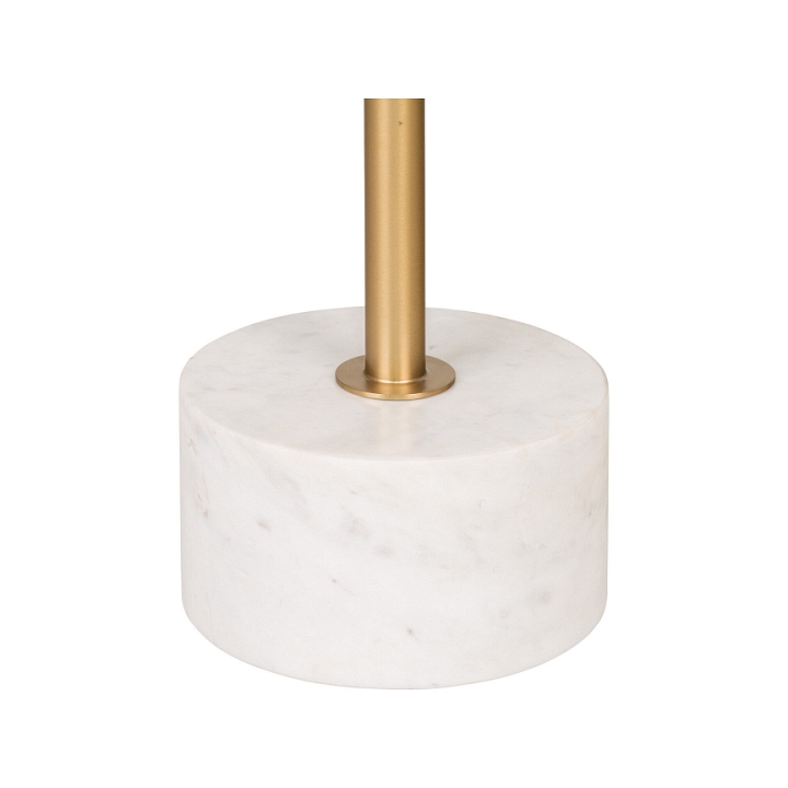 Stolik kawowy Lecco 51cm złoty - House Nordic