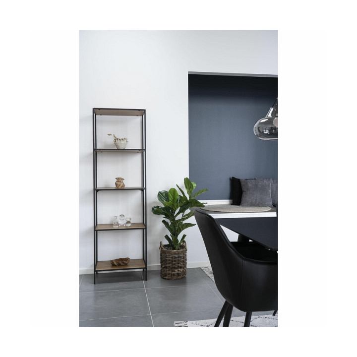 Regał Vita wąski 5 półek dąb naturalny - House Nordic
