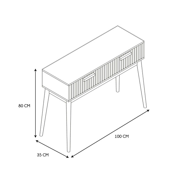 Konsola Klaus naturalna ( Rozmiar: uniwersalny )