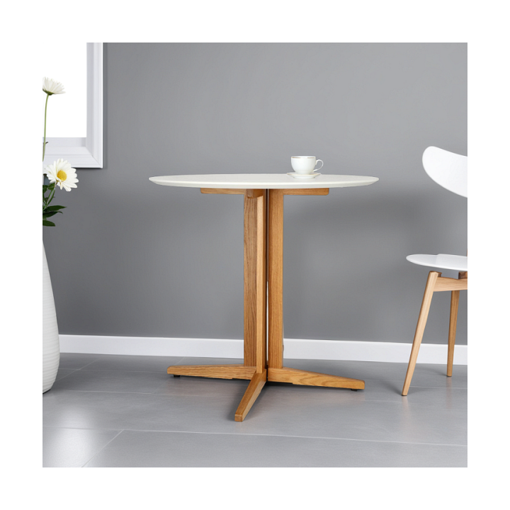 Stół Mauro 80cm dąb naturalny - Intesi
