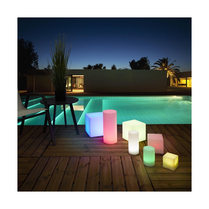 Lampa podłogowa Colorfull Cube 25cm - Intesi