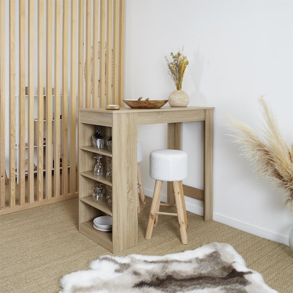 Stół barowy Blox naturalny ( Rozmiar: uniwersalny )