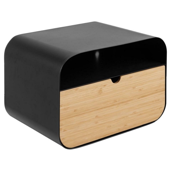 Szafka nocna Joliet edge czarna ( Rozmiar: uniwersalny )