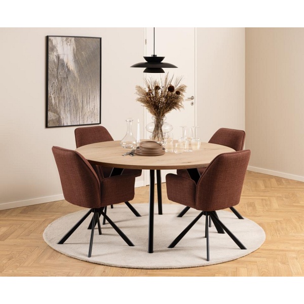 Krzesło Glenda terracotta 44 ( Rozmiar: uniwersalny )