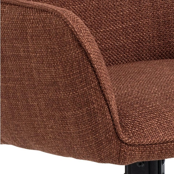 Krzesło Glenda terracotta 44 ( Rozmiar: uniwersalny )