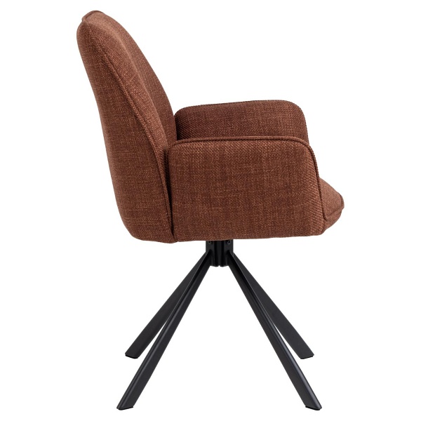 Krzesło Glenda terracotta 44 ( Rozmiar: uniwersalny )