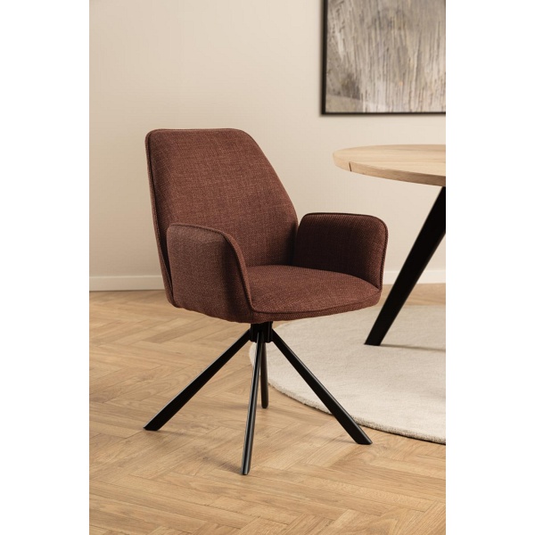 Krzesło Glenda terracotta 44 ( Rozmiar: uniwersalny )