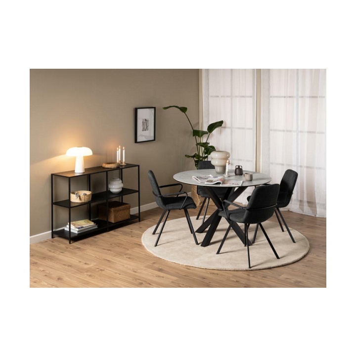 Stół Heaven 119cm grey Anista - ACTONA