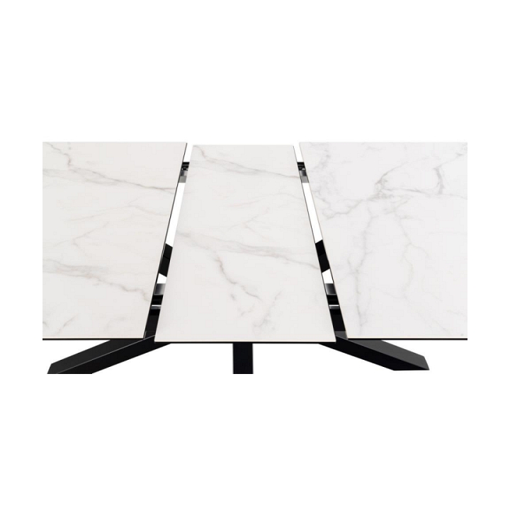 Stół Heaven rozkładany white Akranes 200/240x100 cm - ACTONA