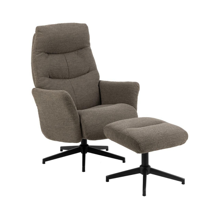 Fotel obrotowy London taupe Monza 40 - ACTONA