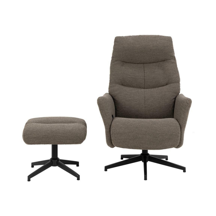 Fotel obrotowy London taupe Monza 40 - ACTONA