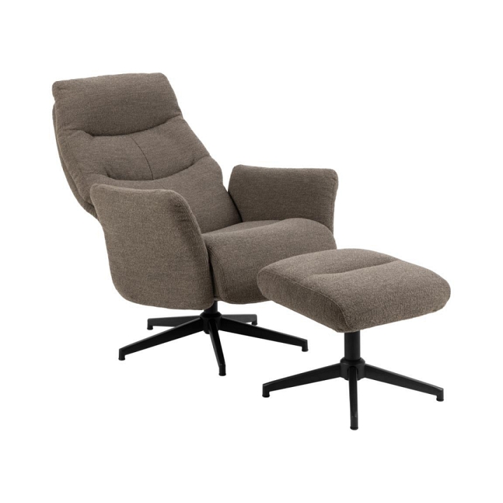 Fotel obrotowy London taupe Monza 40 - ACTONA