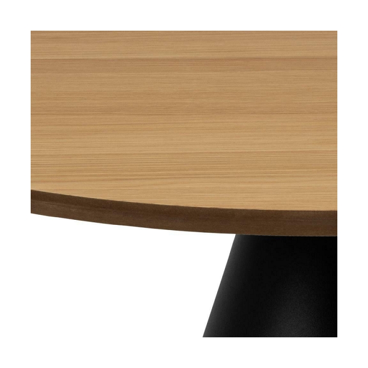 Stolik Soli 65cm dąb/czarny - ACTONA