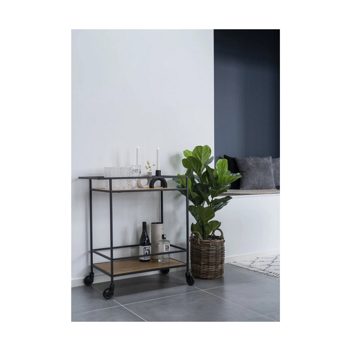 Wózek barek Vita dąb naturalny - House Nordic