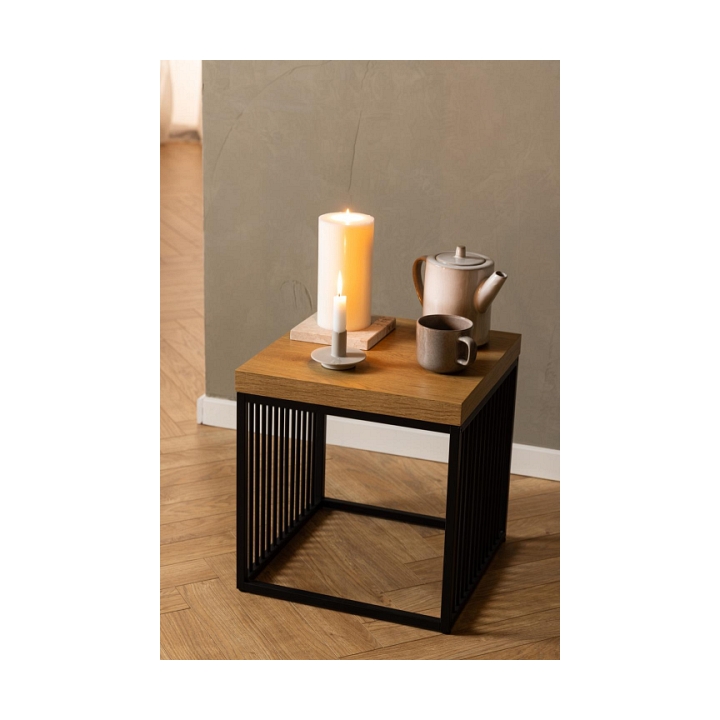 Stolik kawowy Strington 40x40cm dab - ACTONA