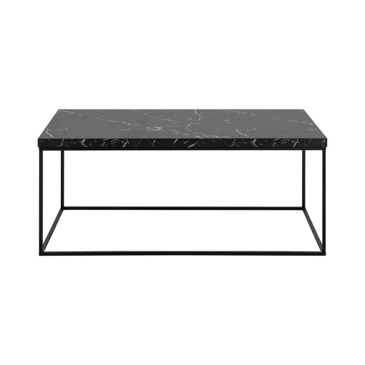 Stolik Barossa 110x55cm czarny marmur - ACTONA