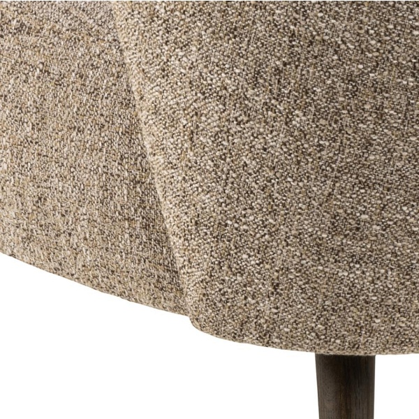 Fotel Elmont mocca/ czarny ( Rozmiar: uniwersalny )