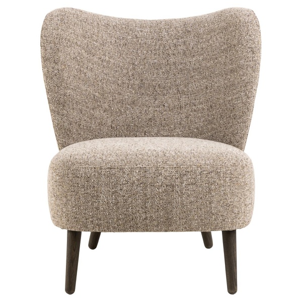 Fotel Elmont mocca/ czarny ( Rozmiar: uniwersalny )