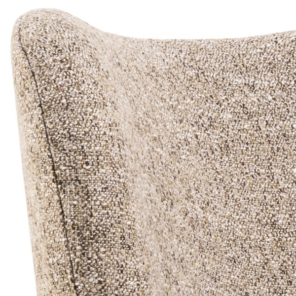 Fotel Elmont mocca/ czarny ( Rozmiar: uniwersalny )