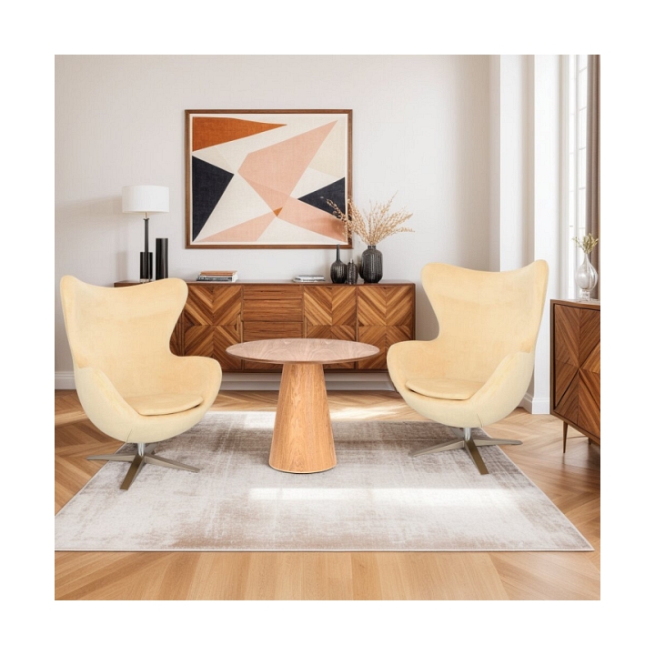 Stół kawowy Soleilo okrągły 80cm - Intesi