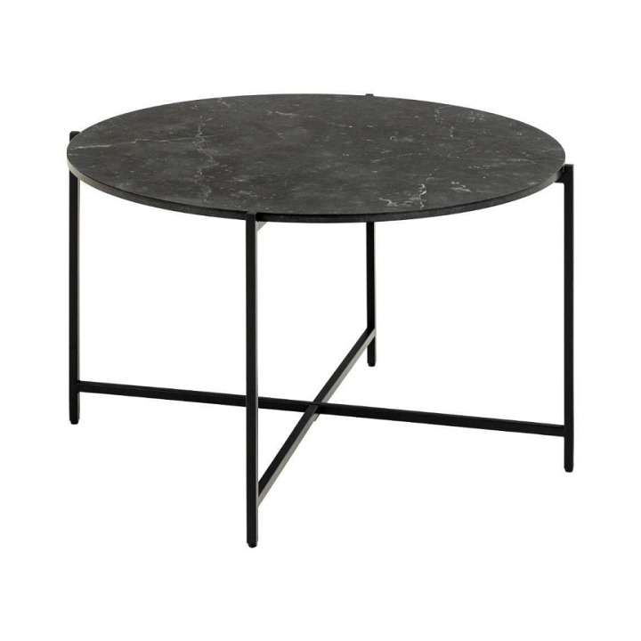 Stolik kawowy Lamoine 70cm czarny - ACTONA